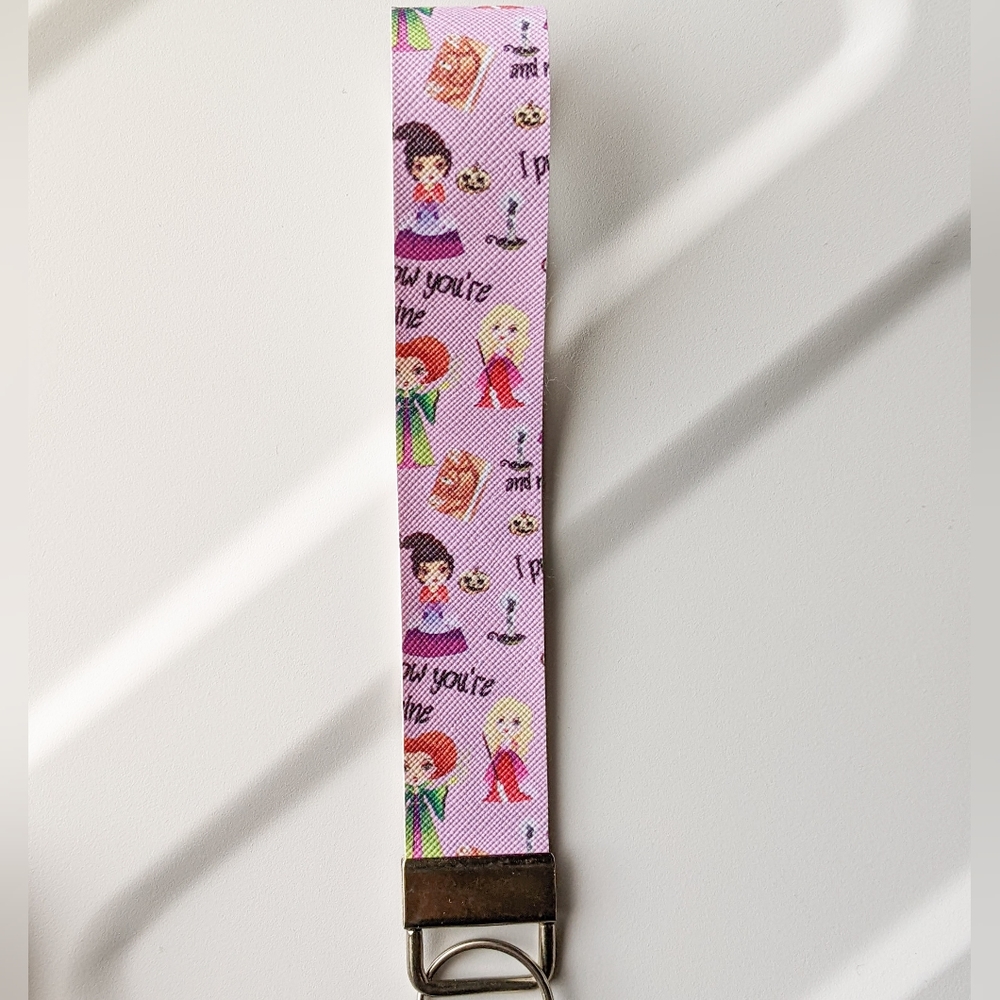 *SOLD* Hocus Pocus Wristlet Keychain